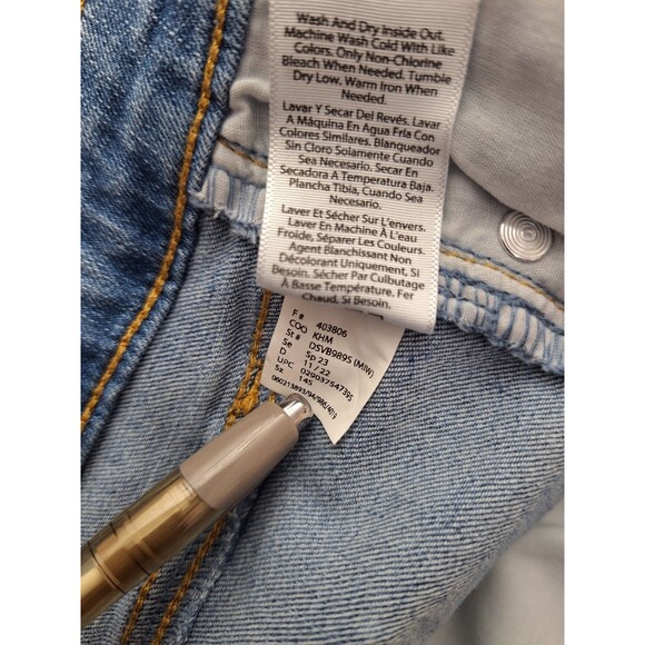 SOFIA VERGARA Melisa Flare Jeans Women's Sz 14 Short Stretch Bohemian Hippie 70s - Picture 13 of 14